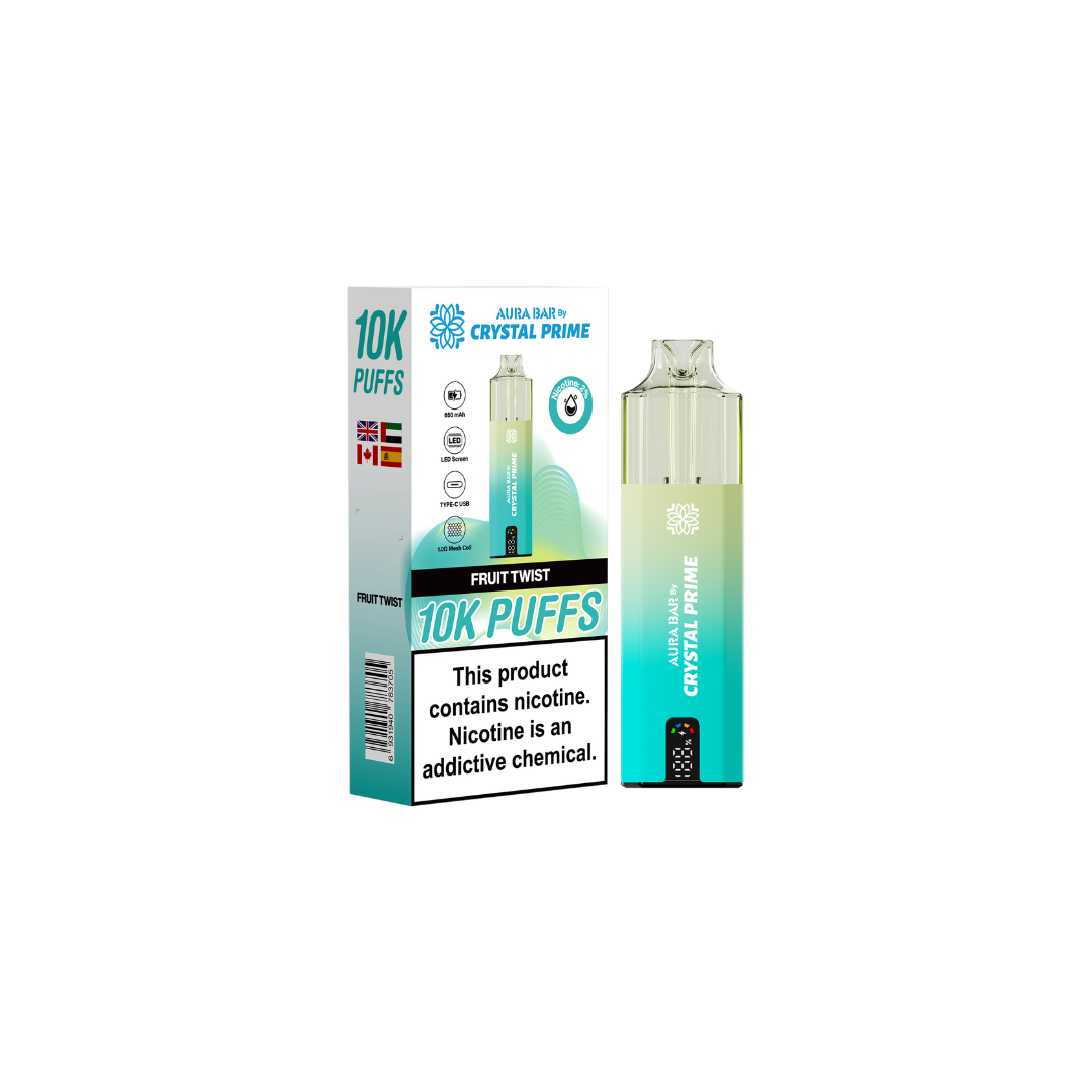 Crystal Prime 10k Prefilled Pod Kit (Box of 5)