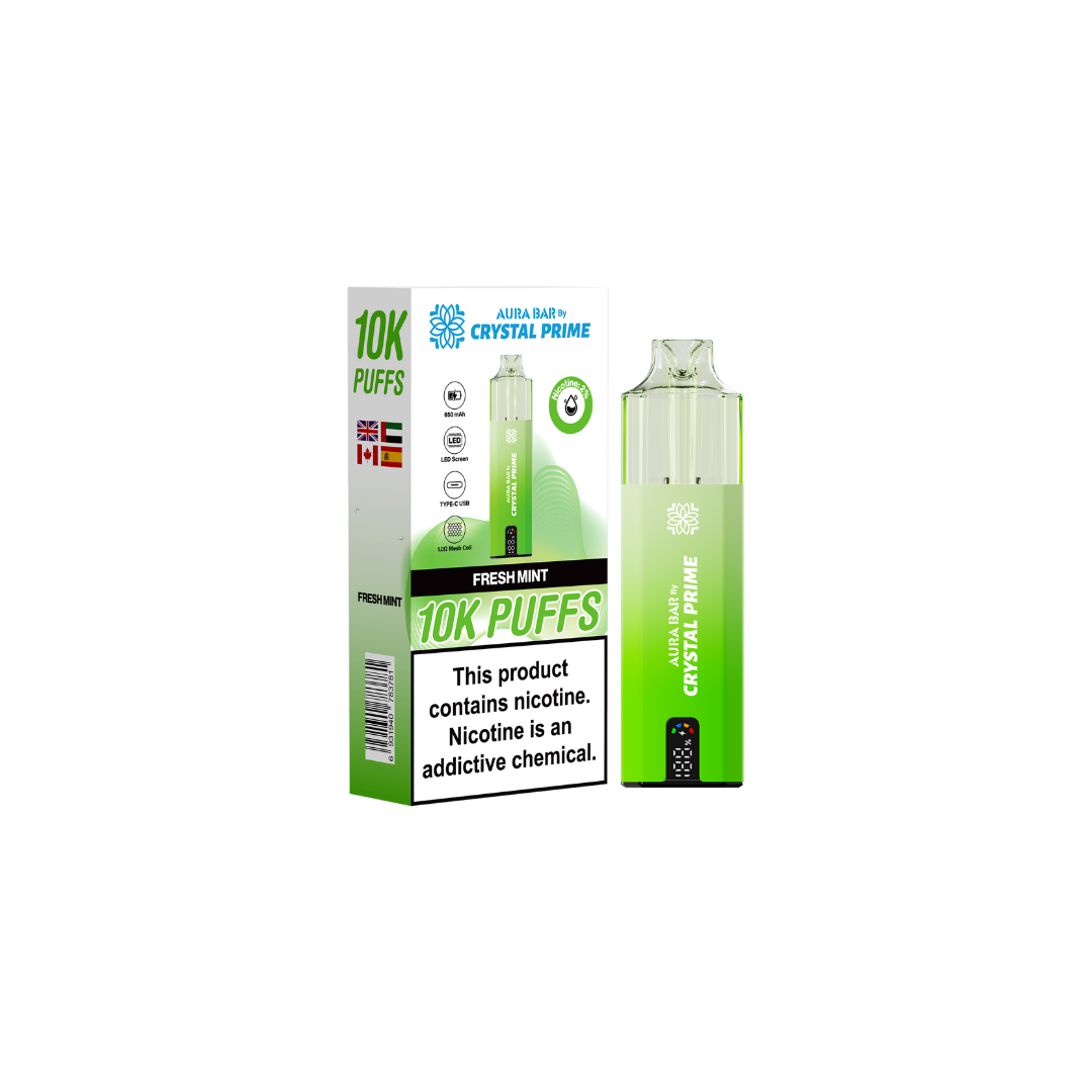 Crystal Prime 10k Prefilled Pod Kit (Box of 5)