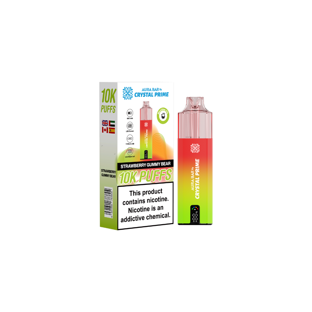 Crystal Prime 10k Prefilled Pod Kit (Box of 5)