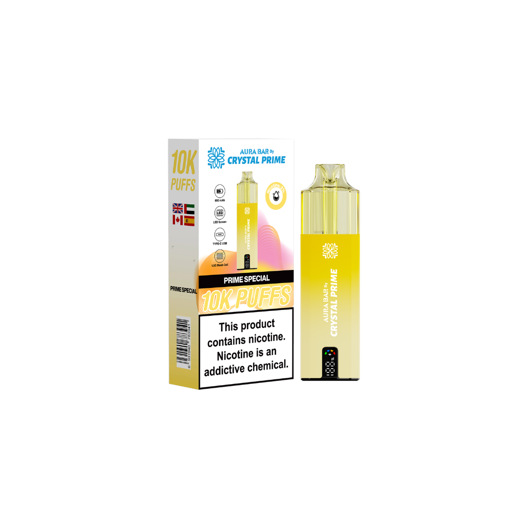Crystal Prime 10k Prefilled Pod Kit (Box of 5)