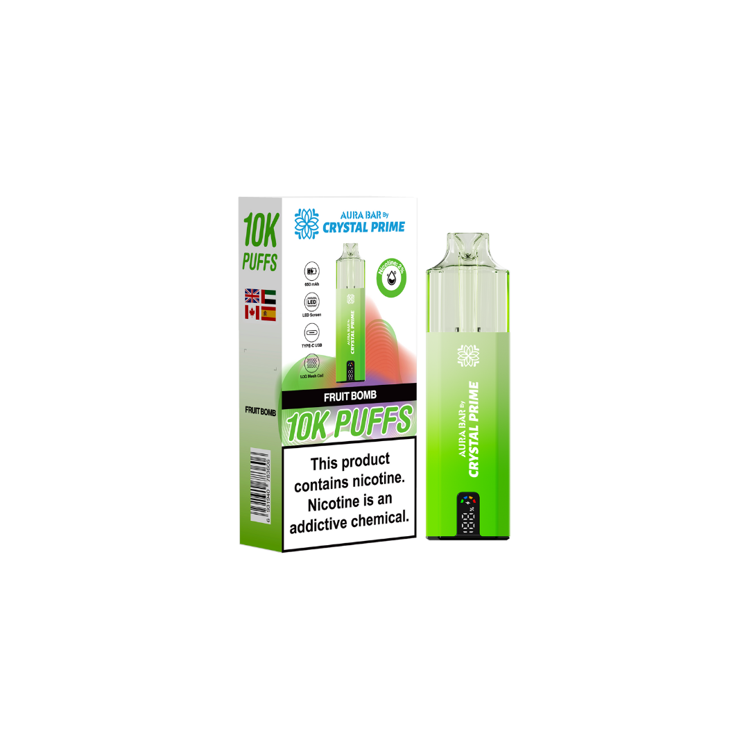 Crystal Prime 10k Prefilled Pod Kit (Box of 5)