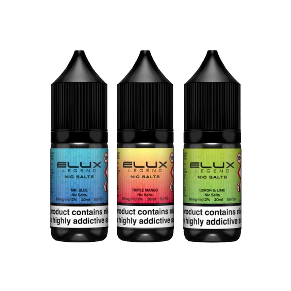 Elux Legend Nic Salts Box of 10