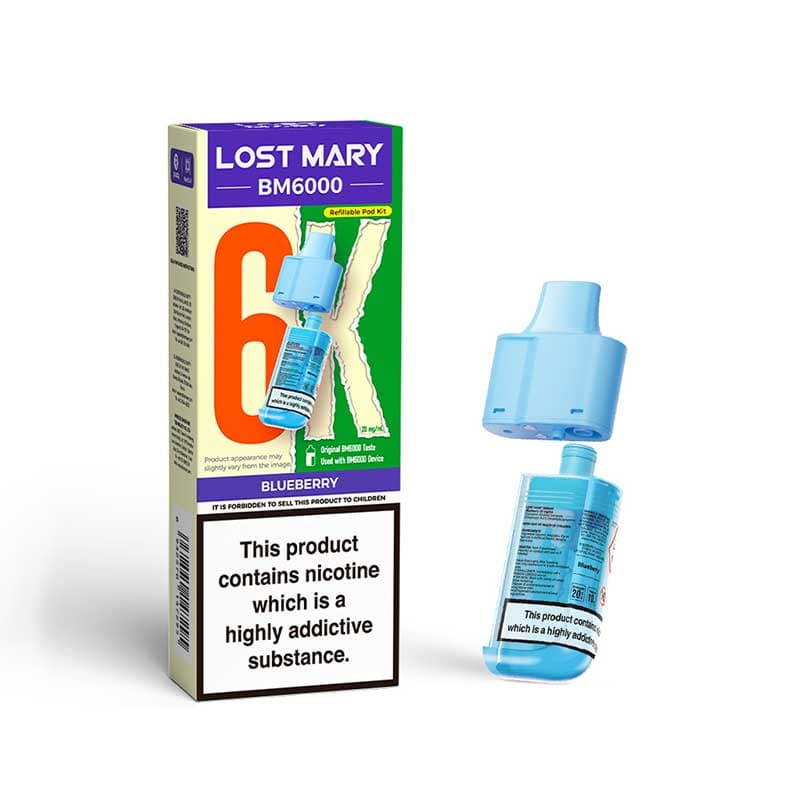 Lost Mary BM6000 Prefilled Pods (Box of 5)