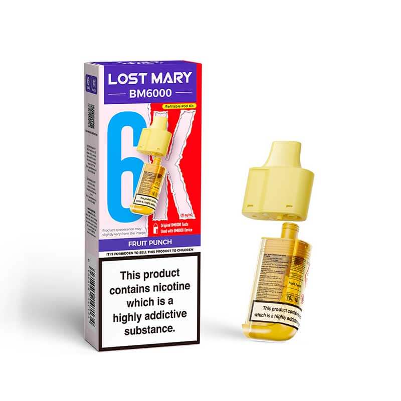 Lost Mary BM6000 Prefilled Pods (Box of 5)