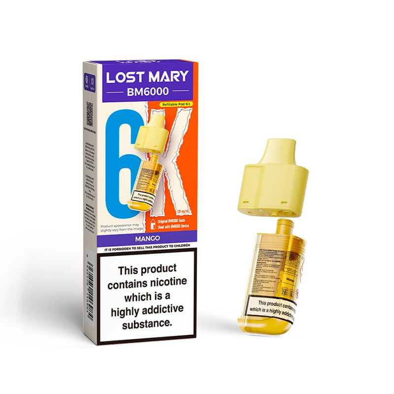 Lost Mary BM6000 Prefilled Pods (Box of 5)