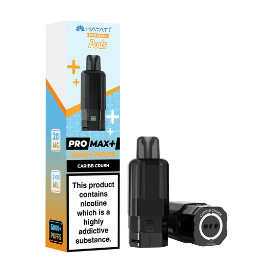 Hayati Pro Max Plus 6000  Prefilled Pods - Box of 5